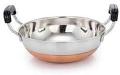Stainless Steel Copper Bottom Kadai for Cooking / Frying